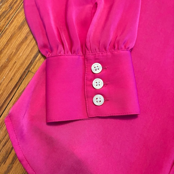 Bright Pink Blouse - Picture 3 of 6